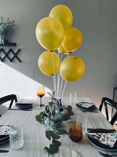 Balloner - Guld 18stk - VIAMAJA.DK