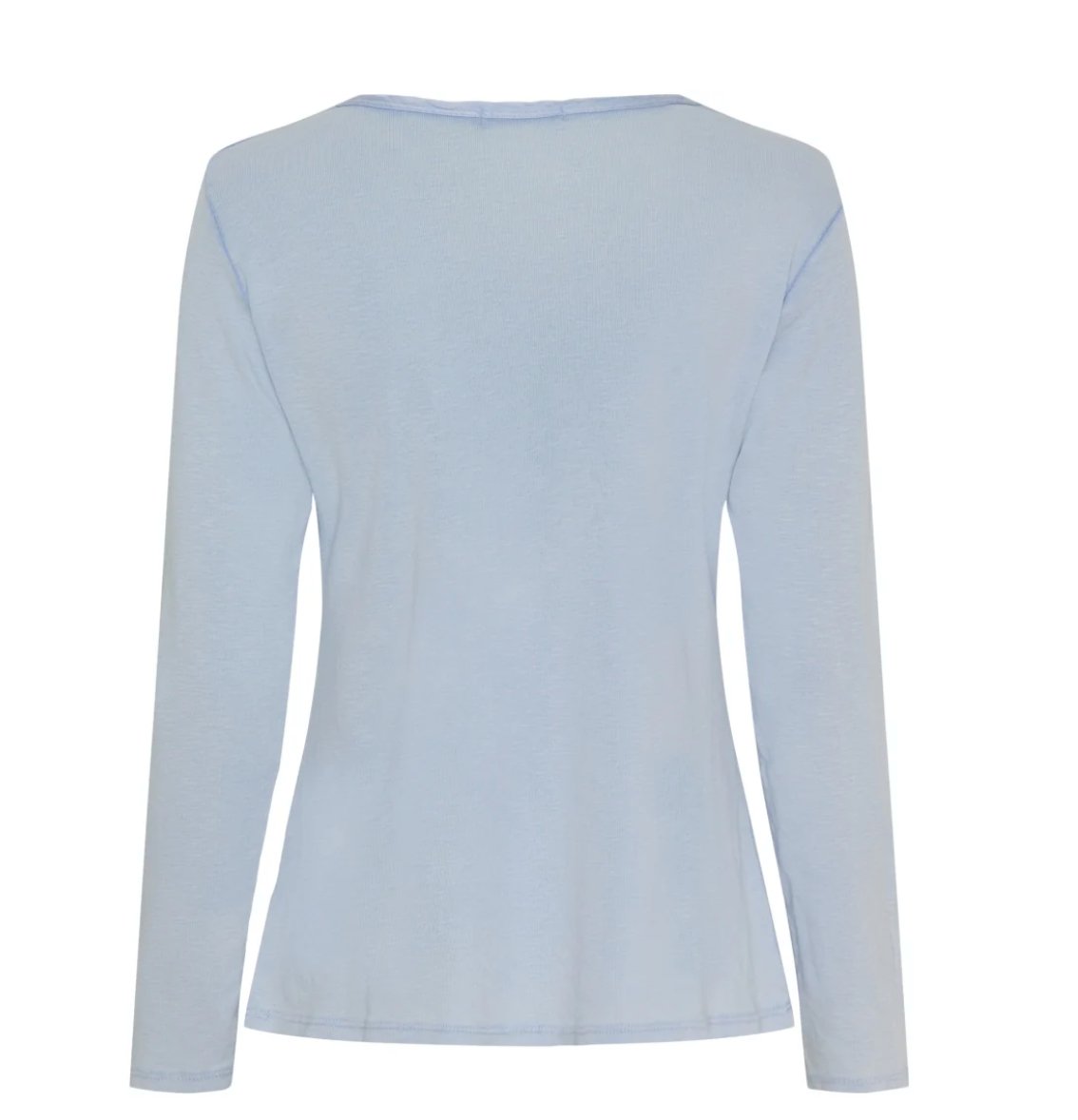 Basis bluse med knapper - Blue - VIAMAJA.DK