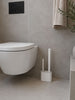 Toalettborste Silikonset med 2 borstar