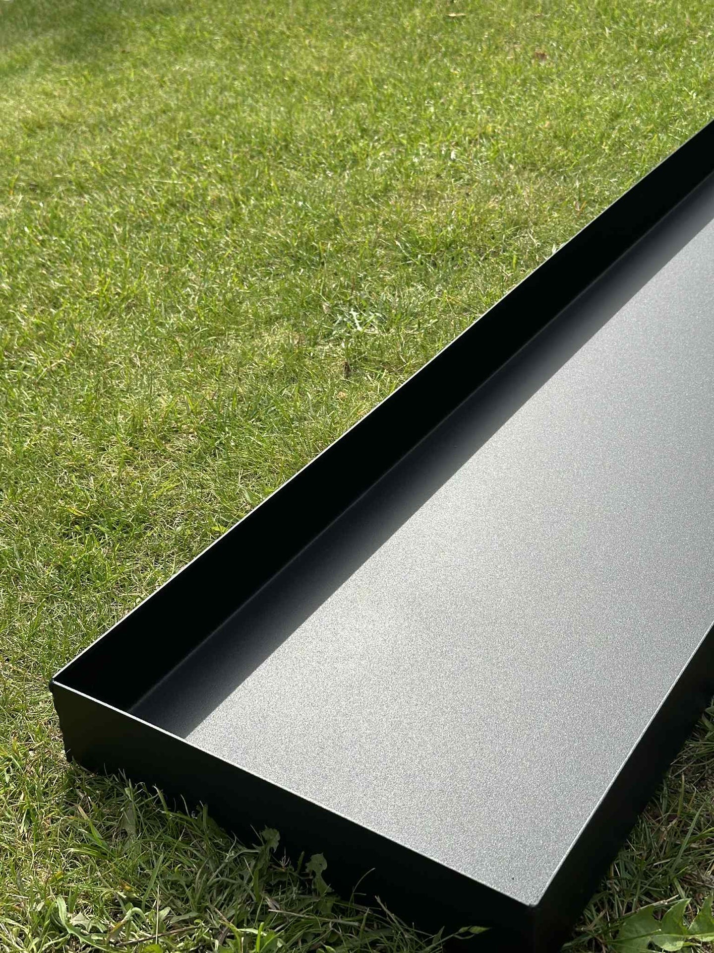 Spegelbassäng Rektangel - Svart