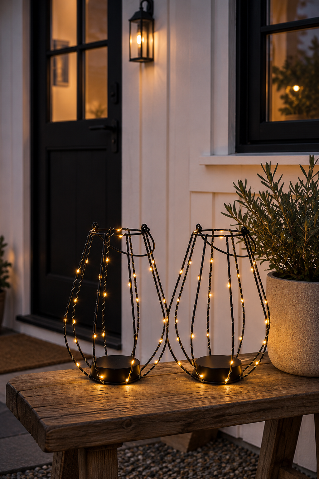 Lyktan HOLLY - Set med 2 st