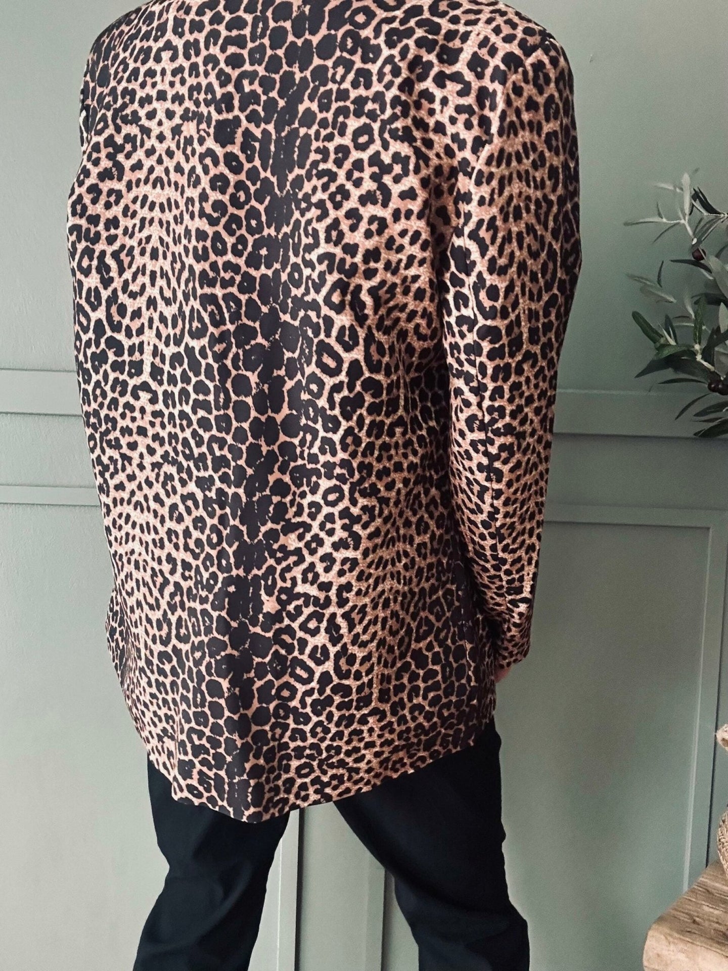 Blazer Leopard dark - VIAMAJA.DK