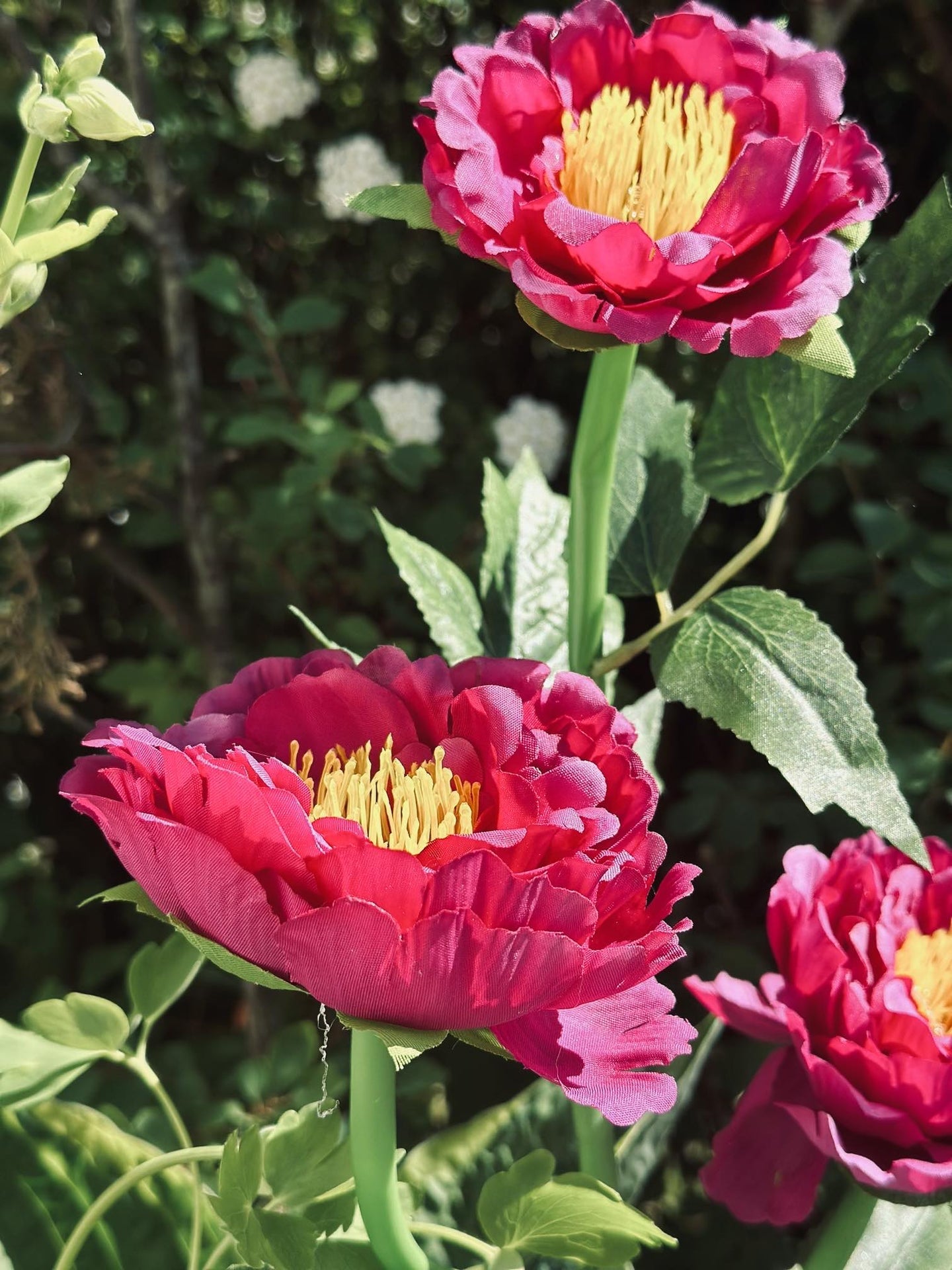 Blomst med solceller – Pink - VIAMAJA.DK