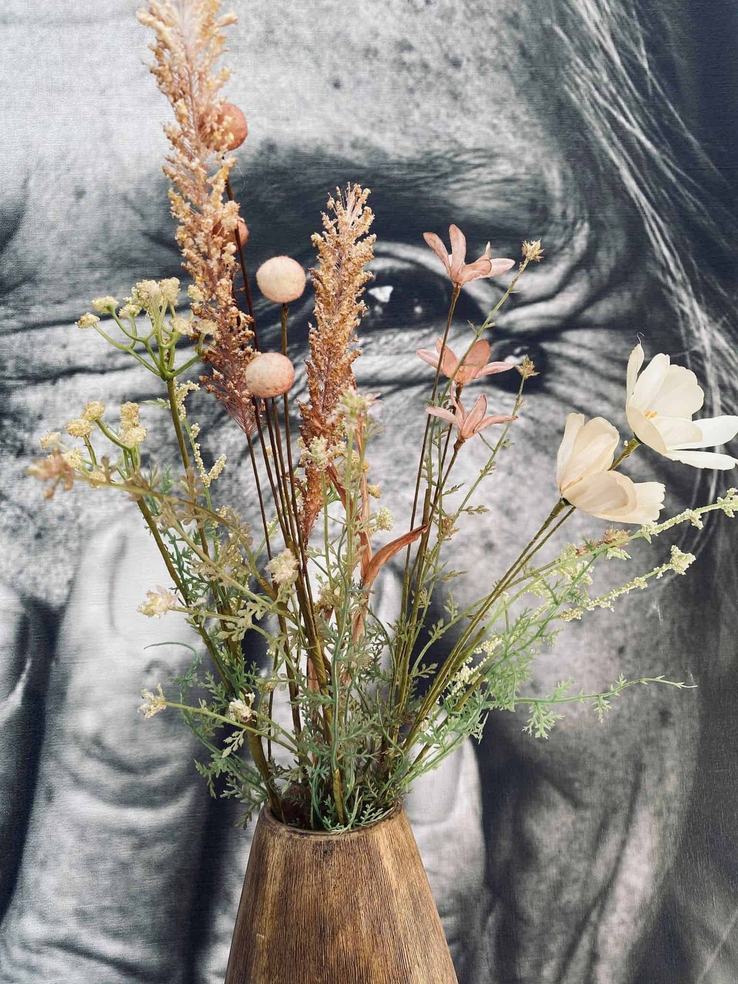 Blomsterbuket // Dina – Creme Rose - VIAMAJA.DK