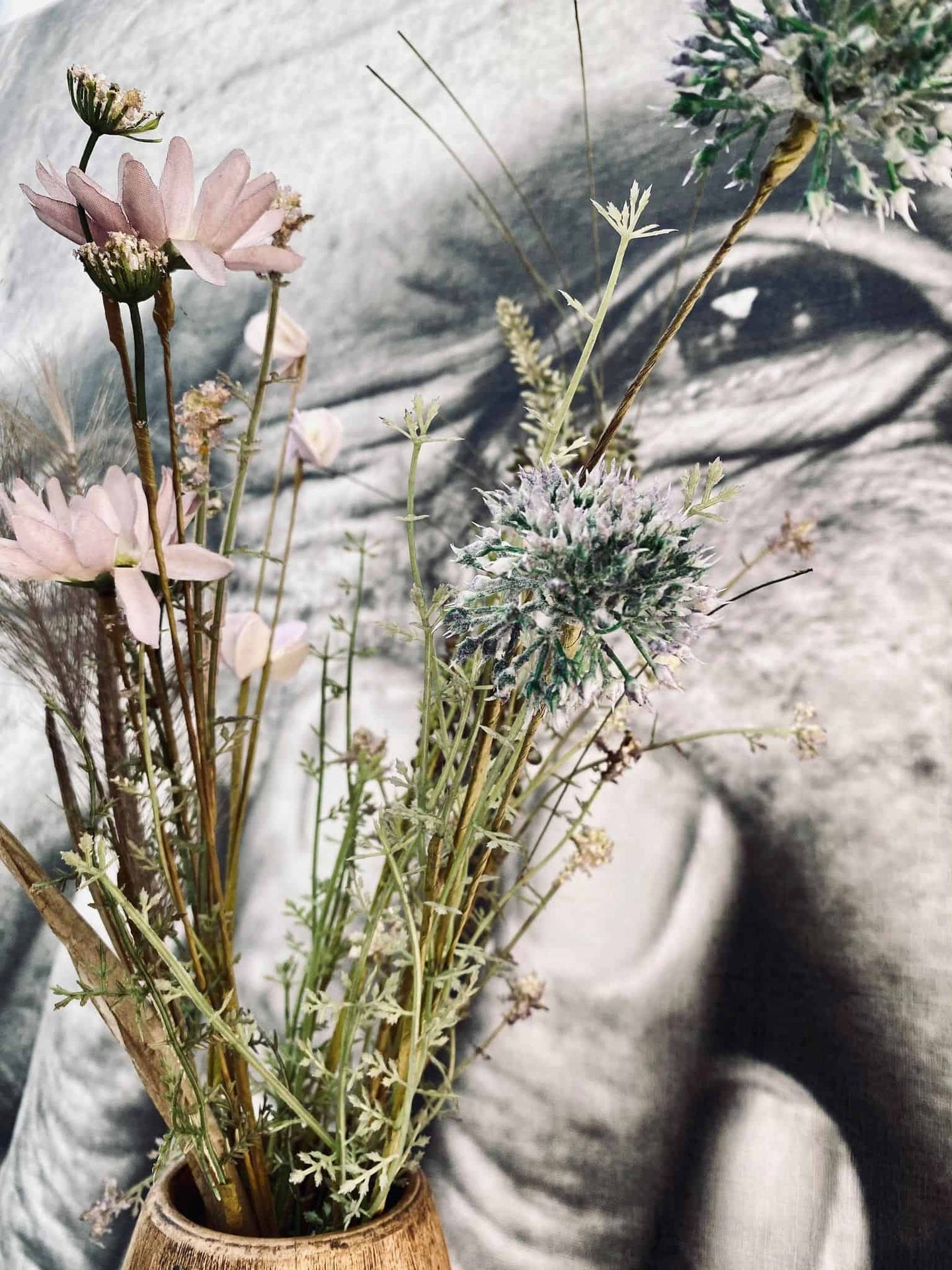 Blomsterbuket // Melissa – Støvet Lilla - VIAMAJA.DK