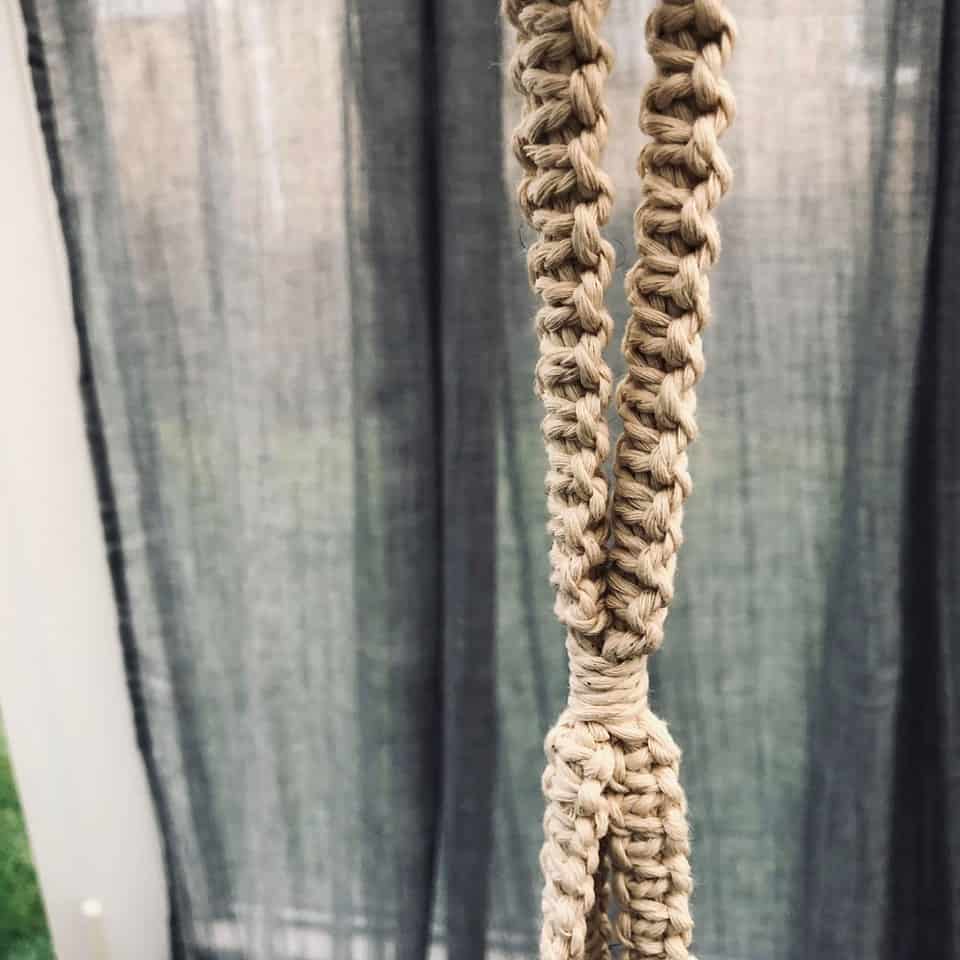 Blomsterophæng – Jute snor - VIAMAJA