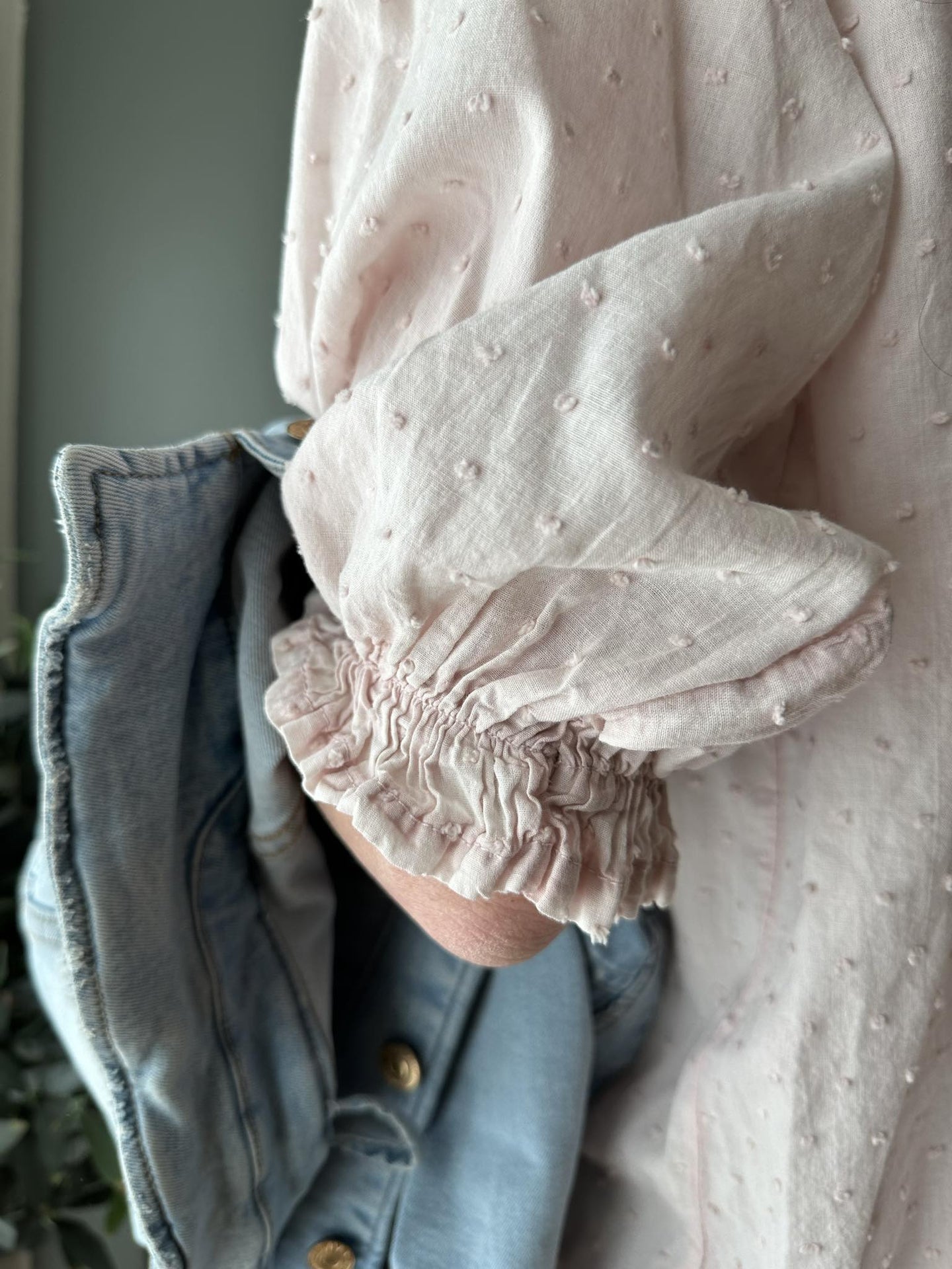 Bluse i let bomuld – Soft rose - VIAMAJA.DK