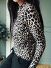 Blus Leopard - Ultra mjuk
