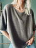 Blus Sia Taupe – Oversize