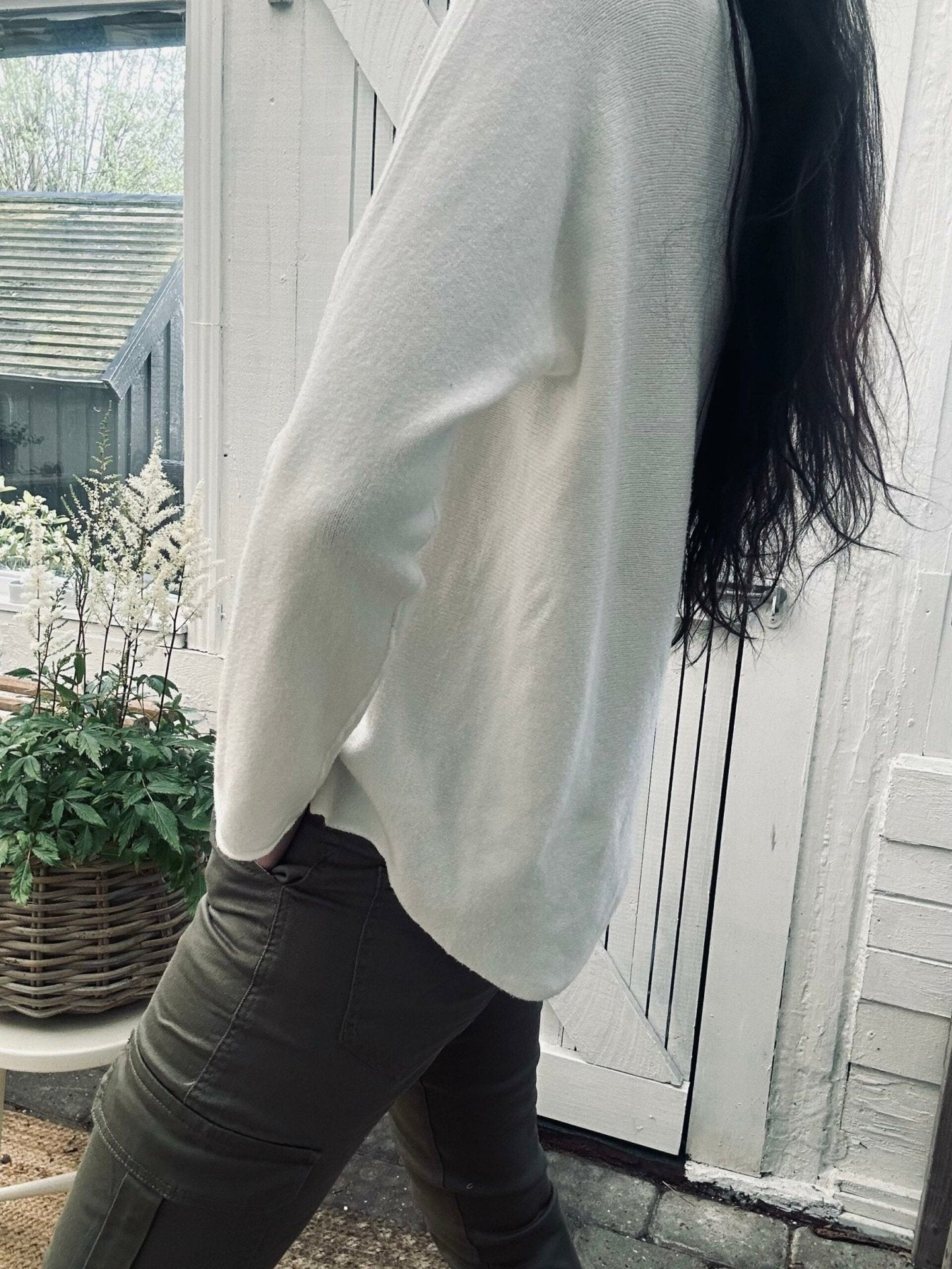 Bluse SOFT – White - VIAMAJA.DK