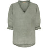 Blus Theresa – Dusty green