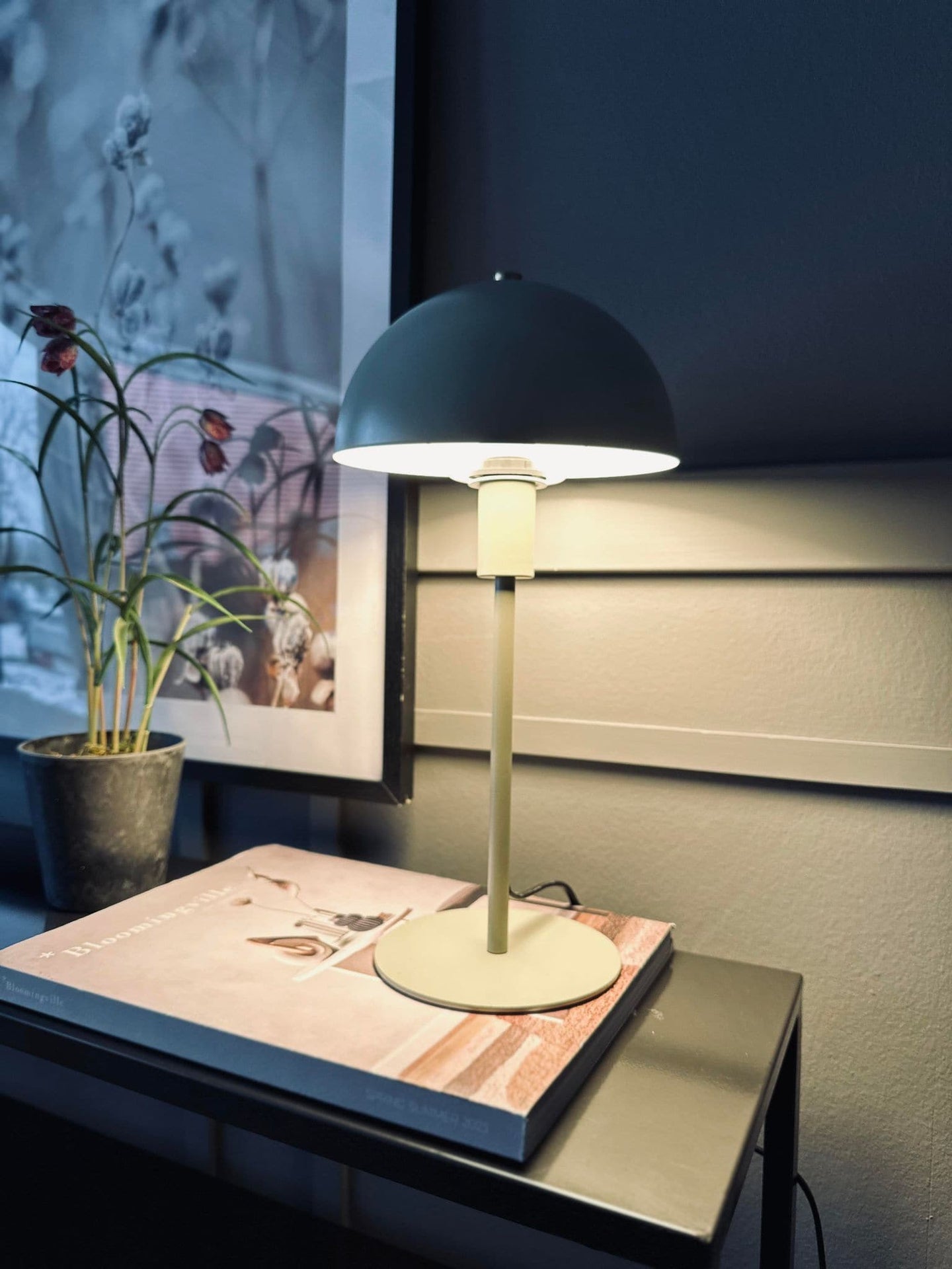 Bordlampe - Dusty green - VIAMAJA.DK
