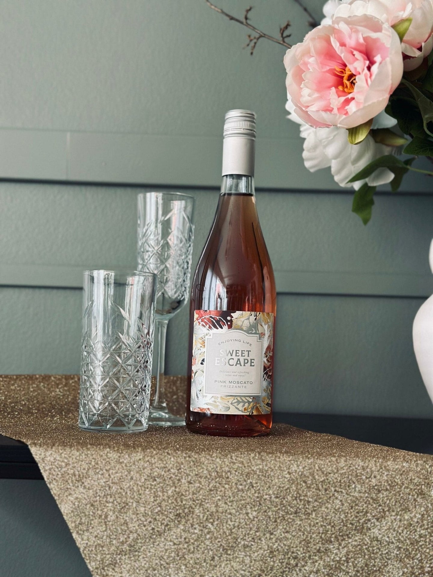 Bordløber Glimmer – Golden - VIAMAJA.DK