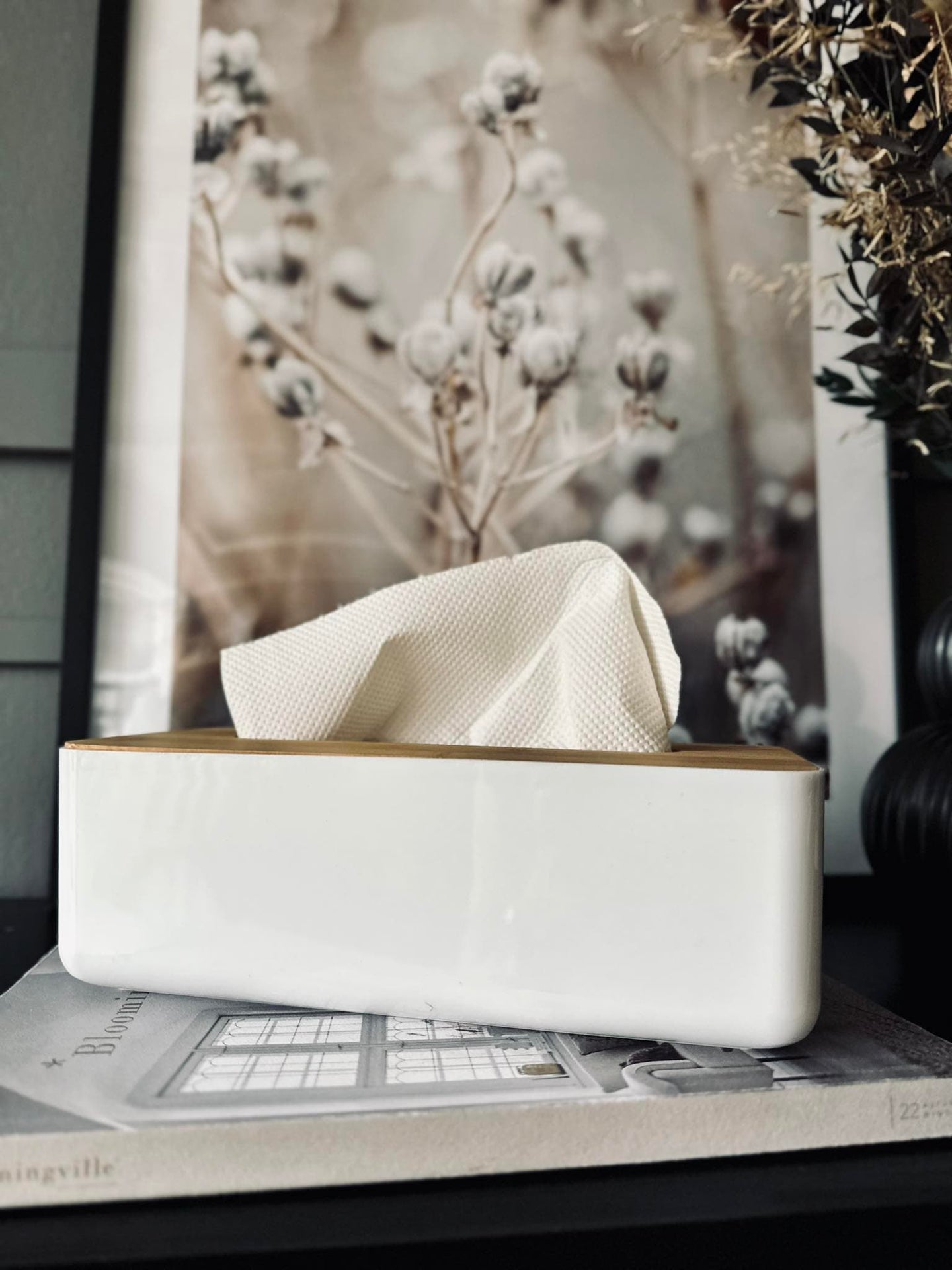 Box til servietter - Bambus - VIAMAJA.DK