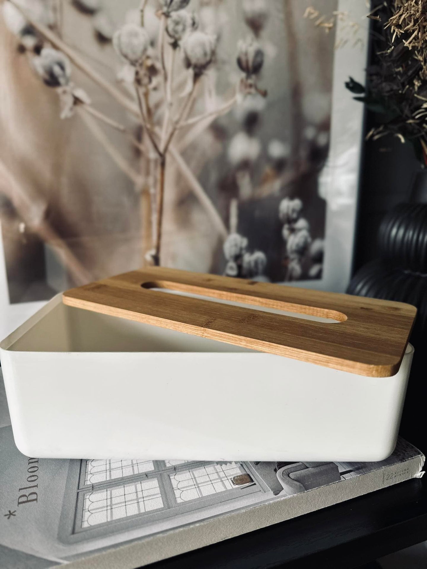 Box til servietter - Bambus - VIAMAJA.DK