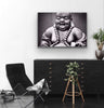 Buddha poster - Svart / Vit