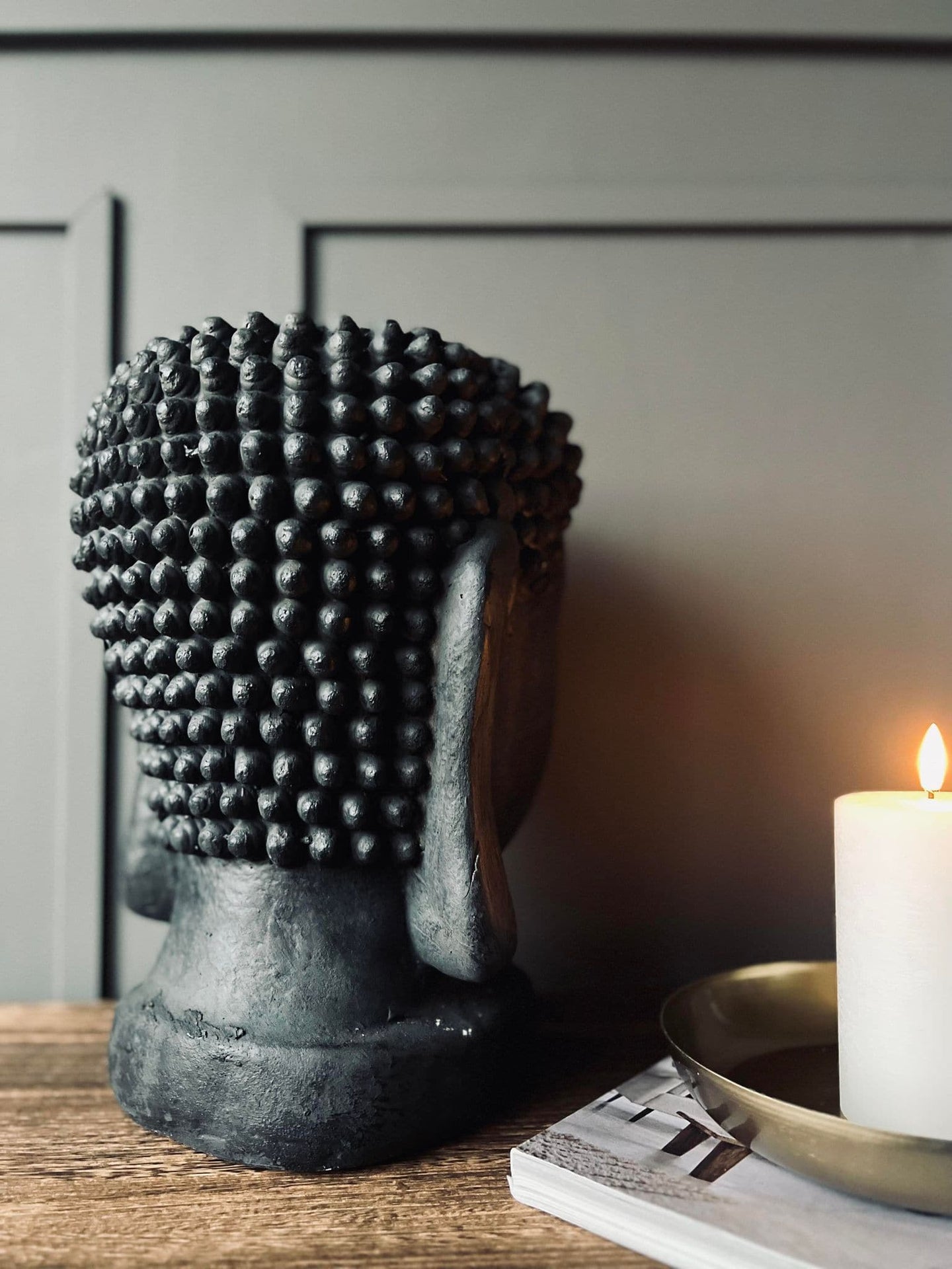 Buddha - Stor potte til blomster - VIAMAJA.DK