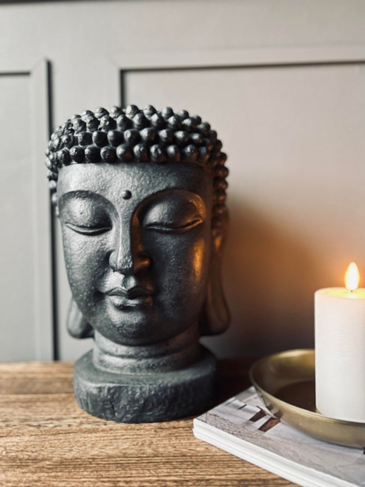 Buddha - Stor potte til blomster - VIAMAJA.DK