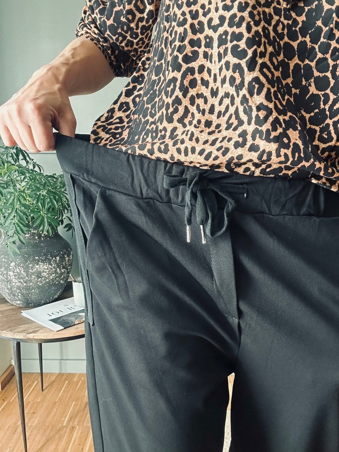 Bukser Luna black - VIAMAJA.DK