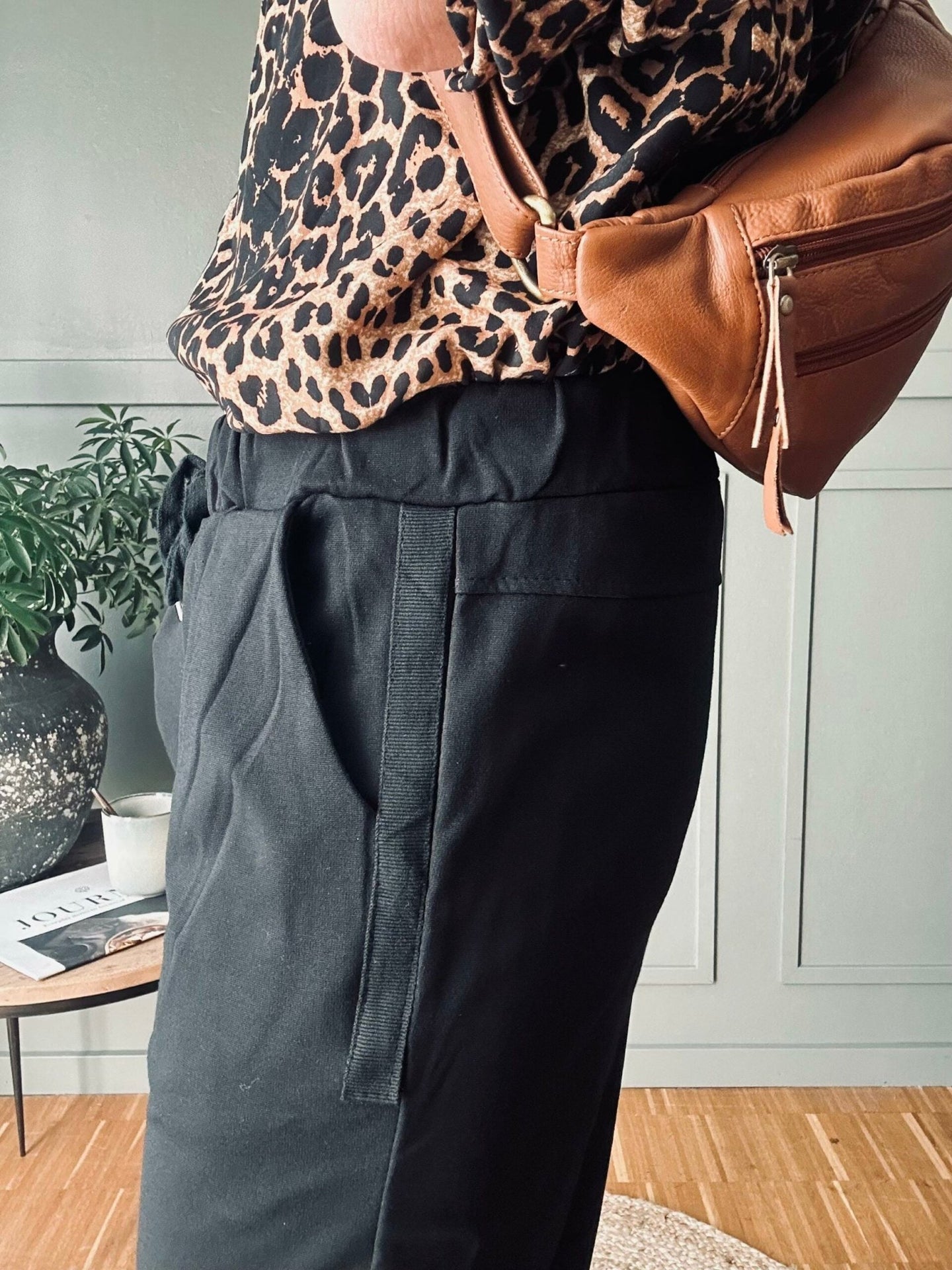 Bukser Luna black - VIAMAJA.DK