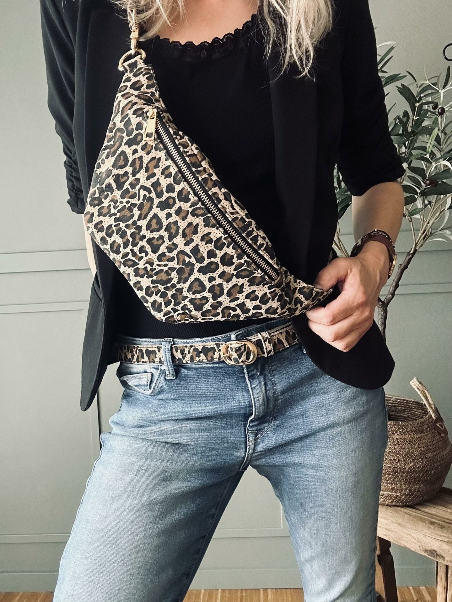 Bumbag Aura Leopard - VIAMAJA.DK