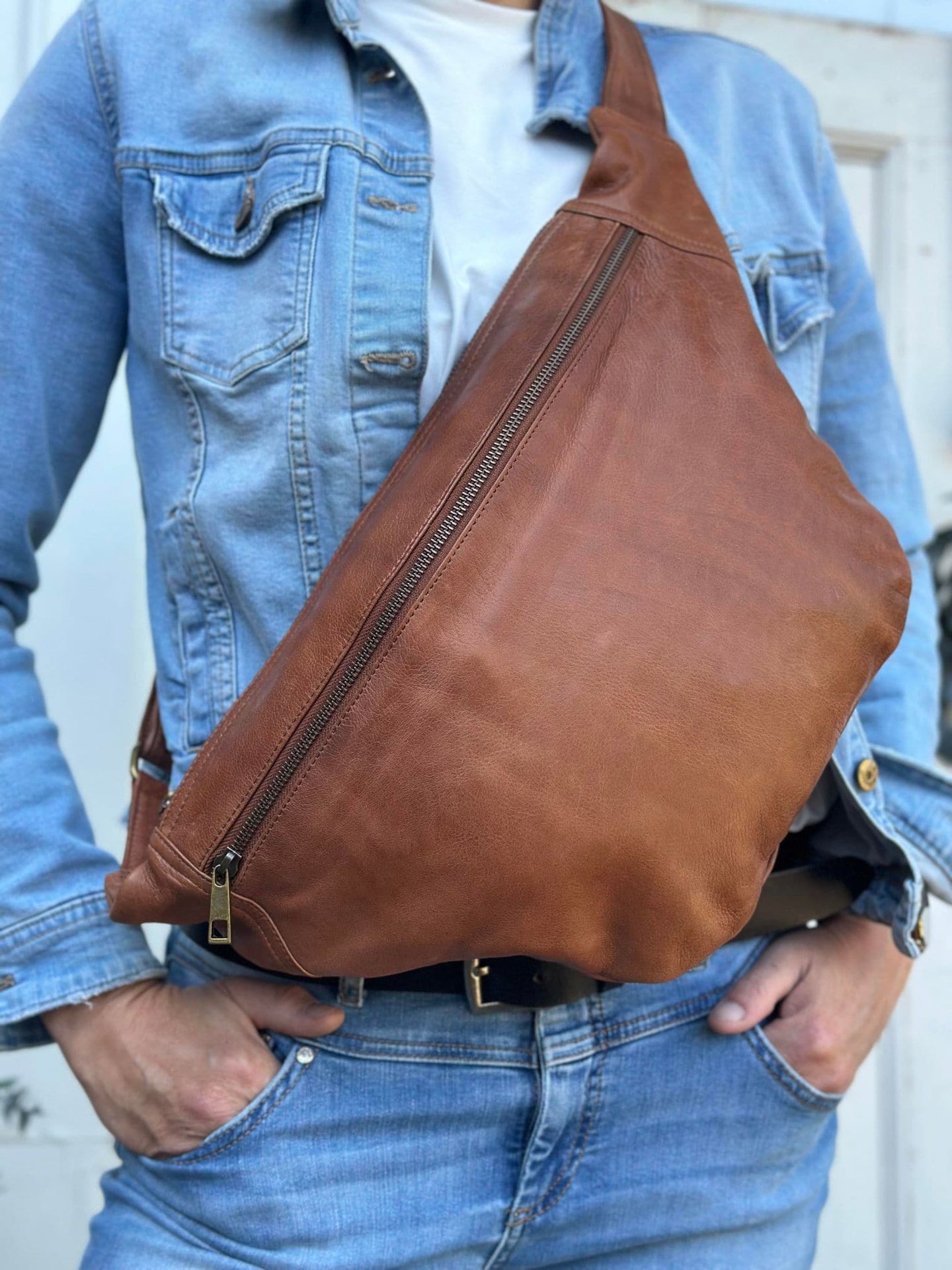 Bumbag - BIG URBAN Walnut - VIAMAJA.DK
