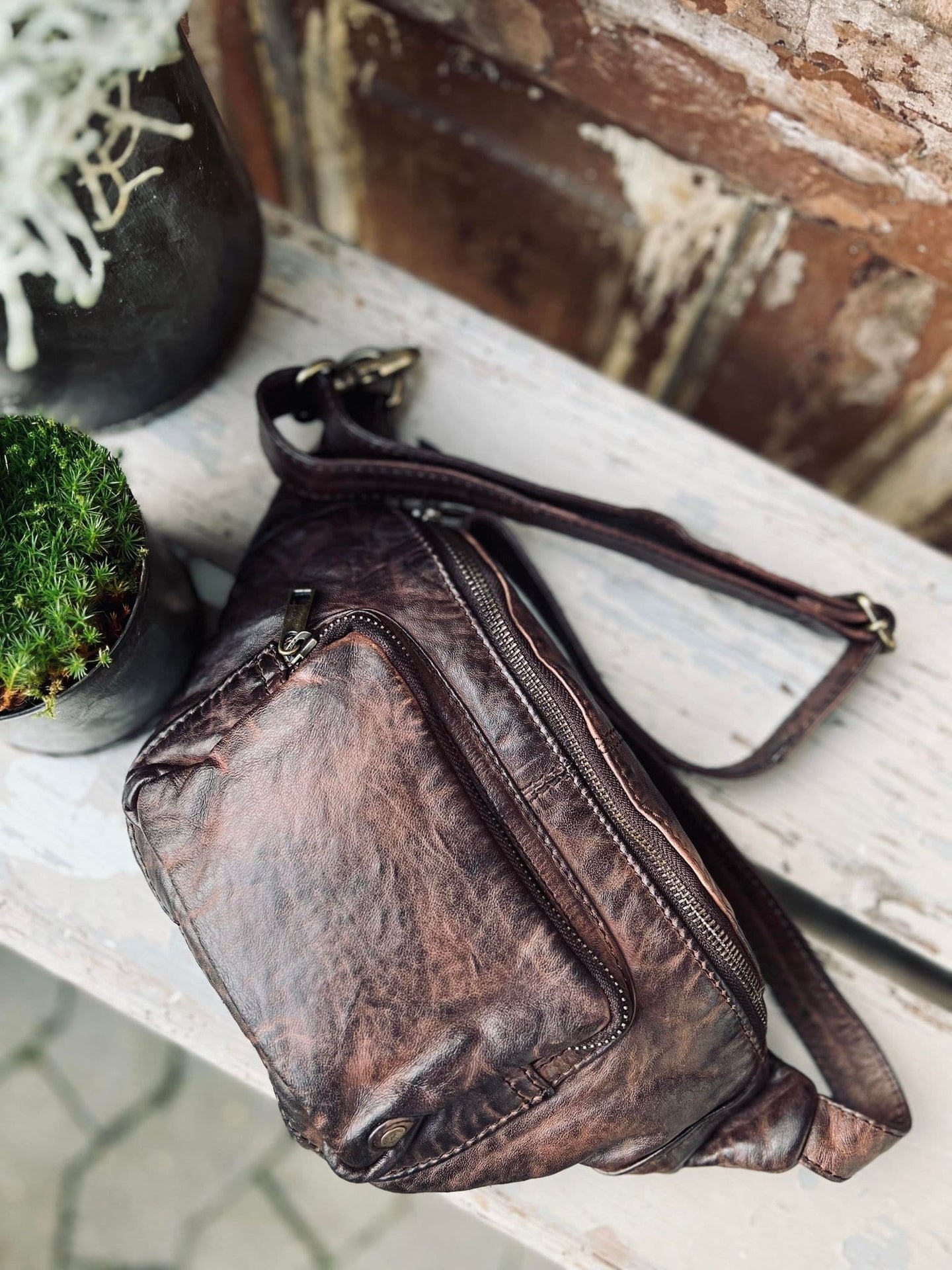 Bumbag CLASSY - Winter brown - VIAMAJA.DK