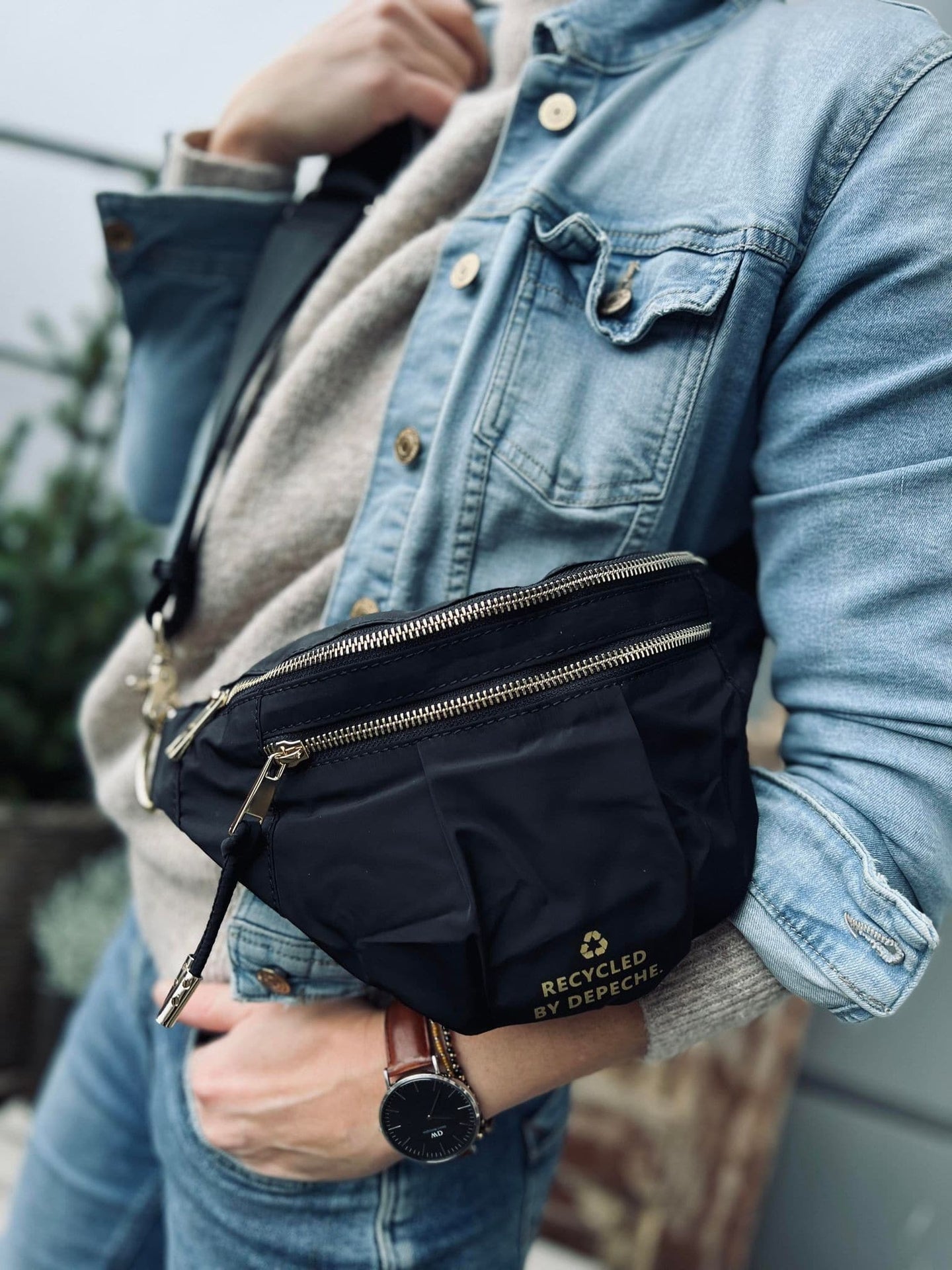 Bumbag IRIS i bæredygtig nylon - VIAMAJA.DK