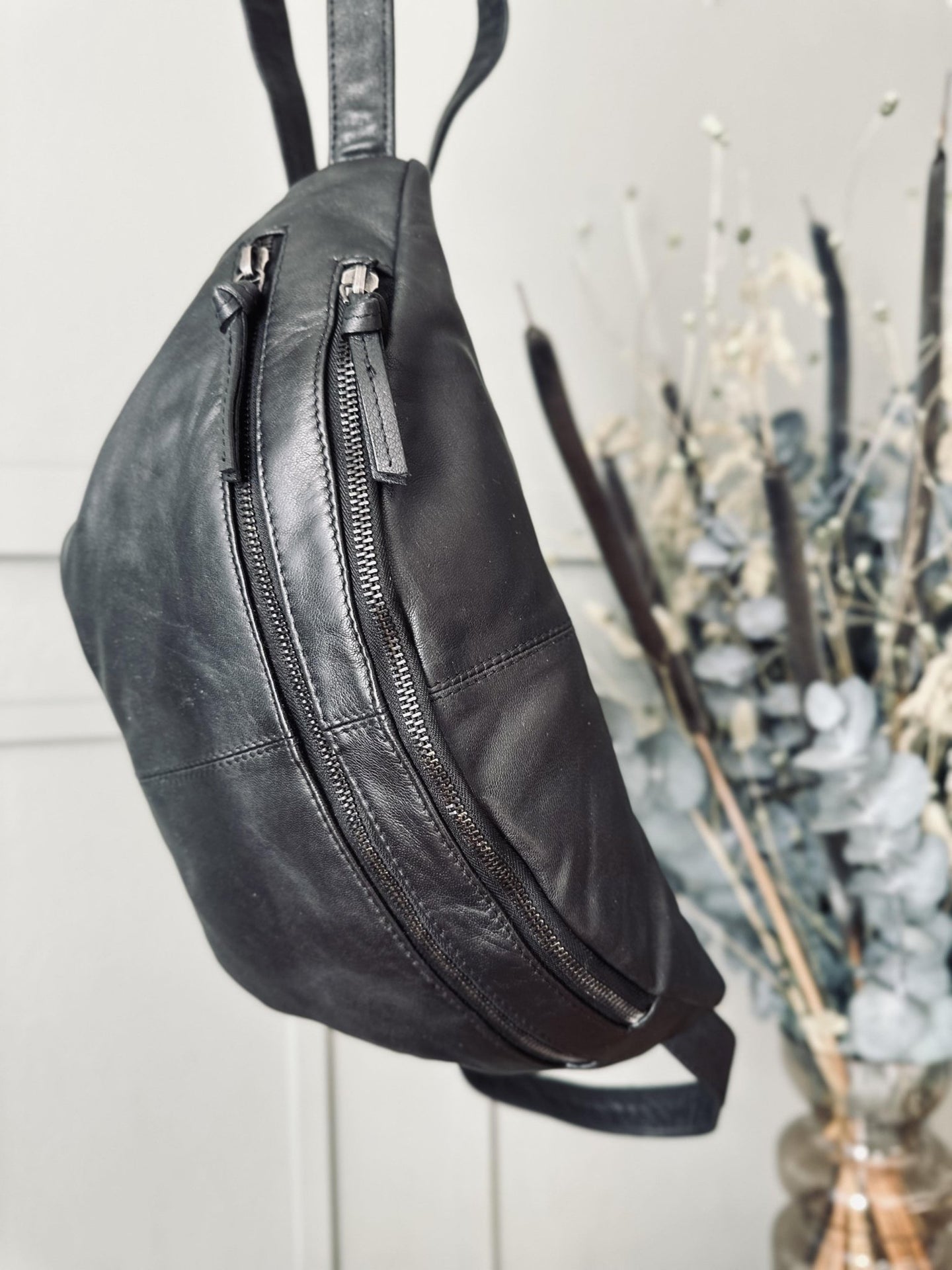 Bumbag LOCK - Black - VIAMAJA.DK