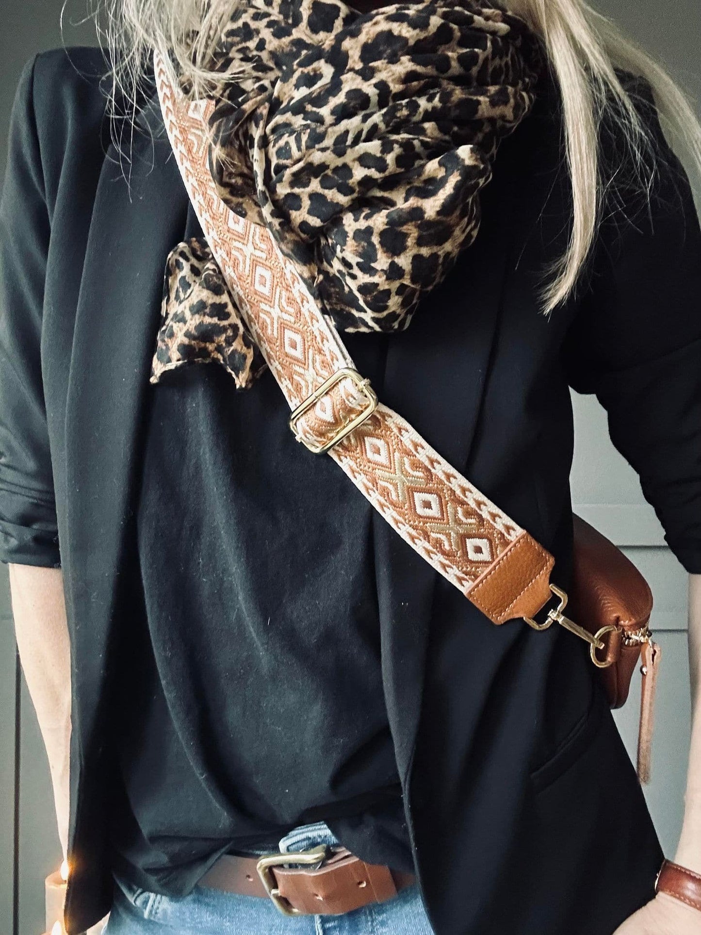 Bumbag med luxrem - Brown - VIAMAJA.DK