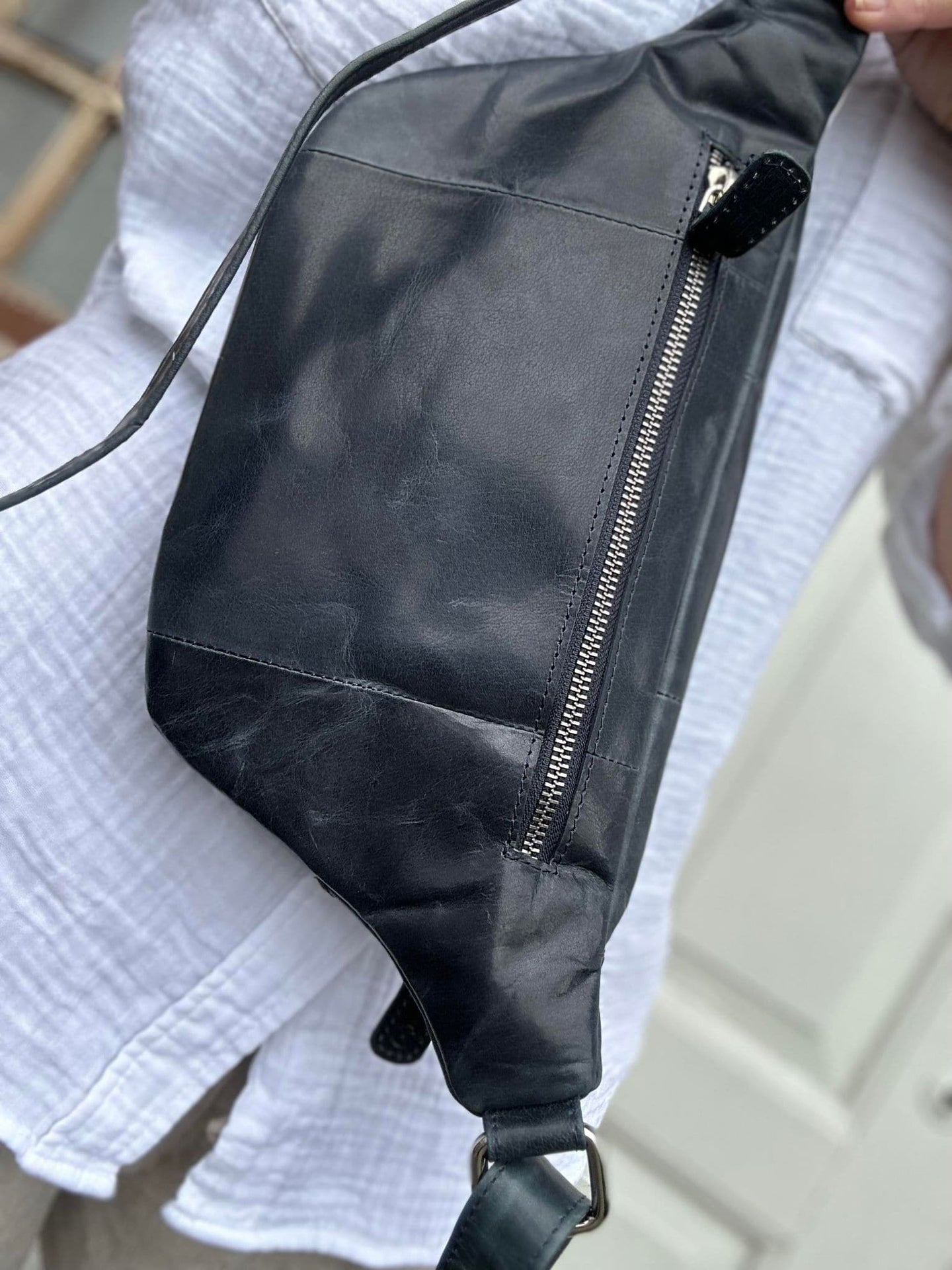 Bumbag Nelly - Vintage blue - VIAMAJA.DK