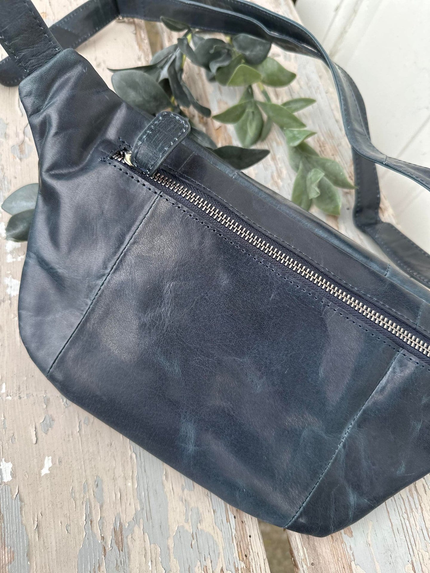 Bumbag Nelly - Vintage blue - VIAMAJA.DK
