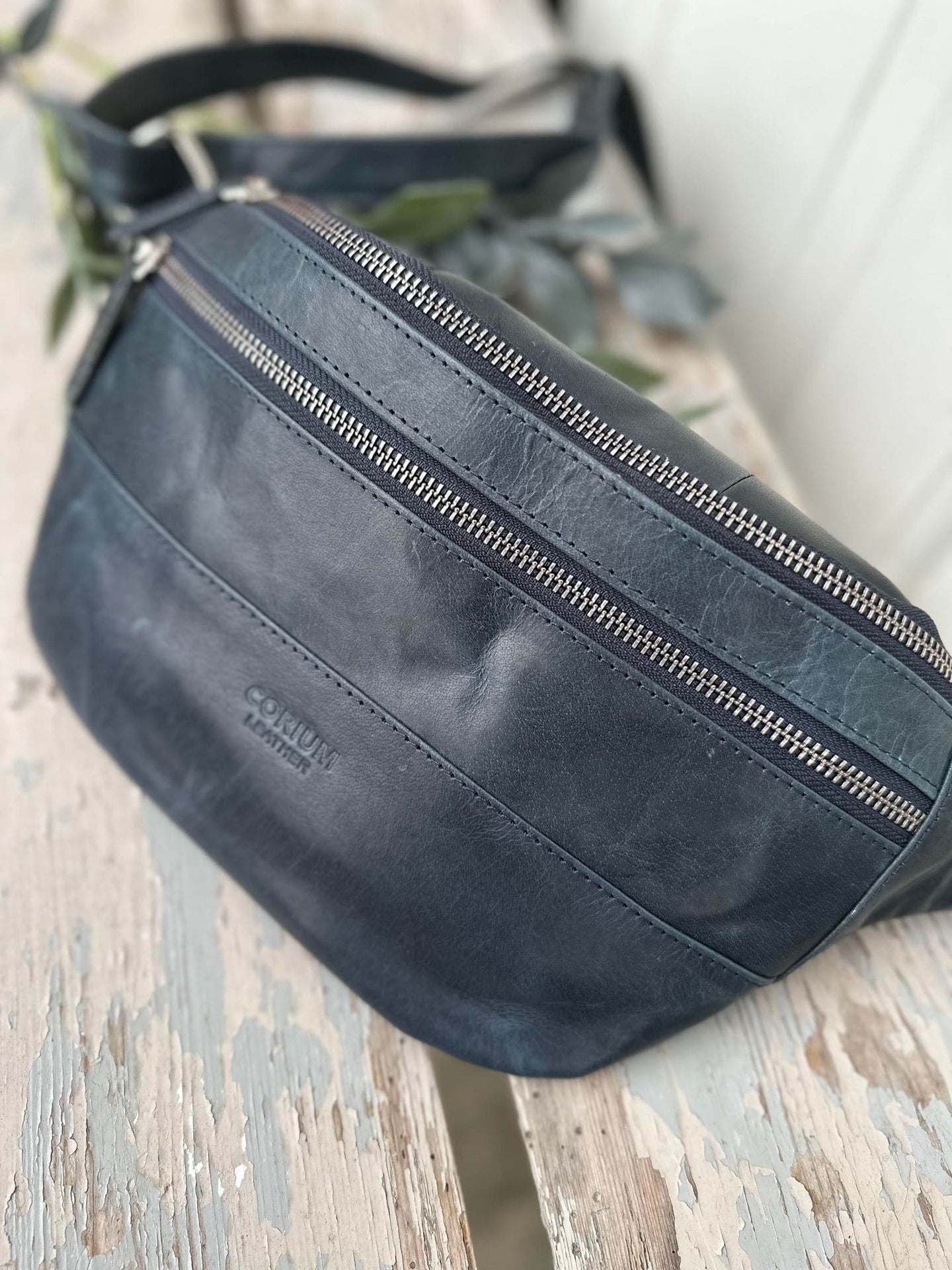 Bumbag Nelly - Vintage blue - VIAMAJA.DK