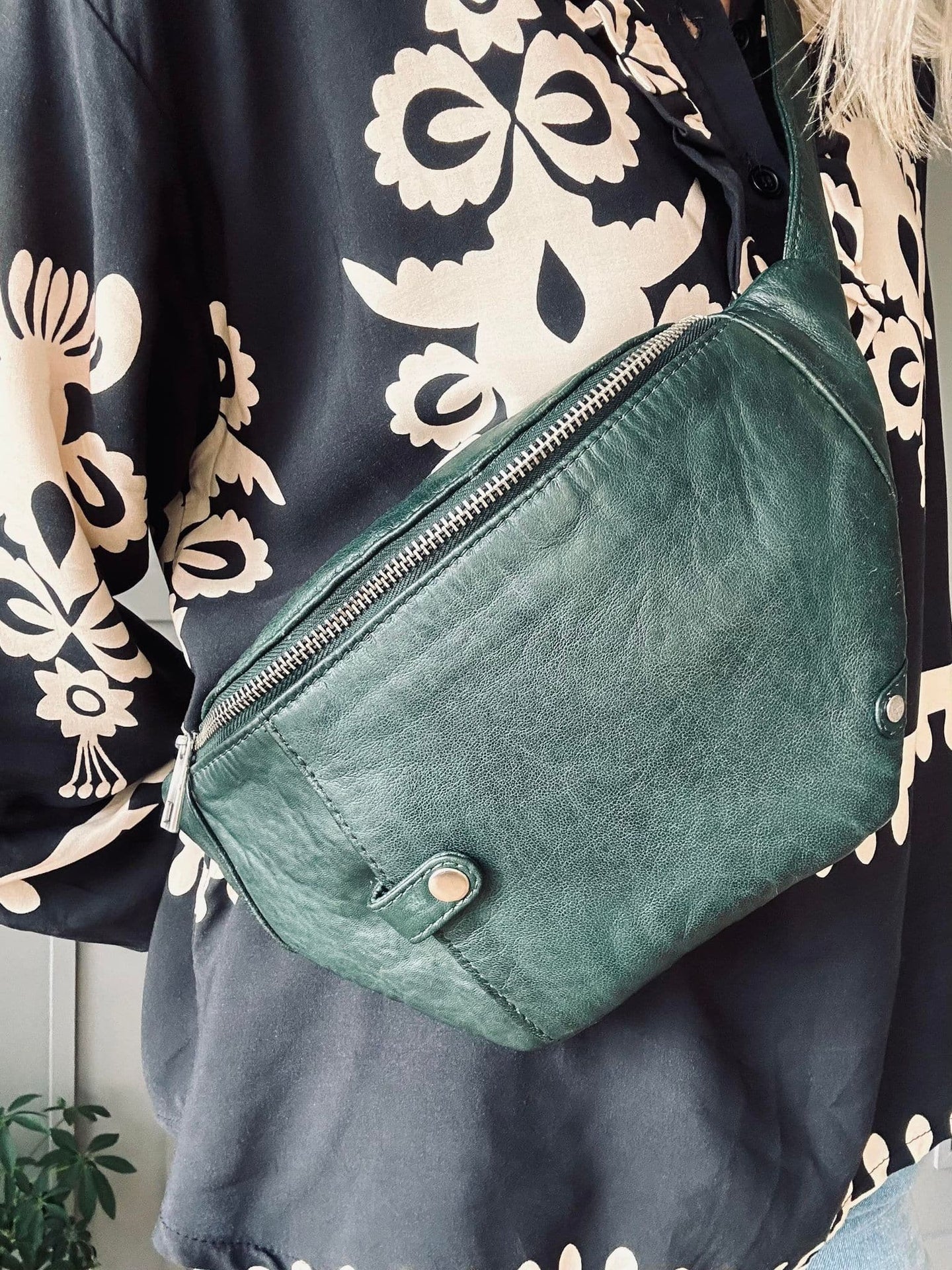 Bumbag POCKET Green - VIAMAJA.DK