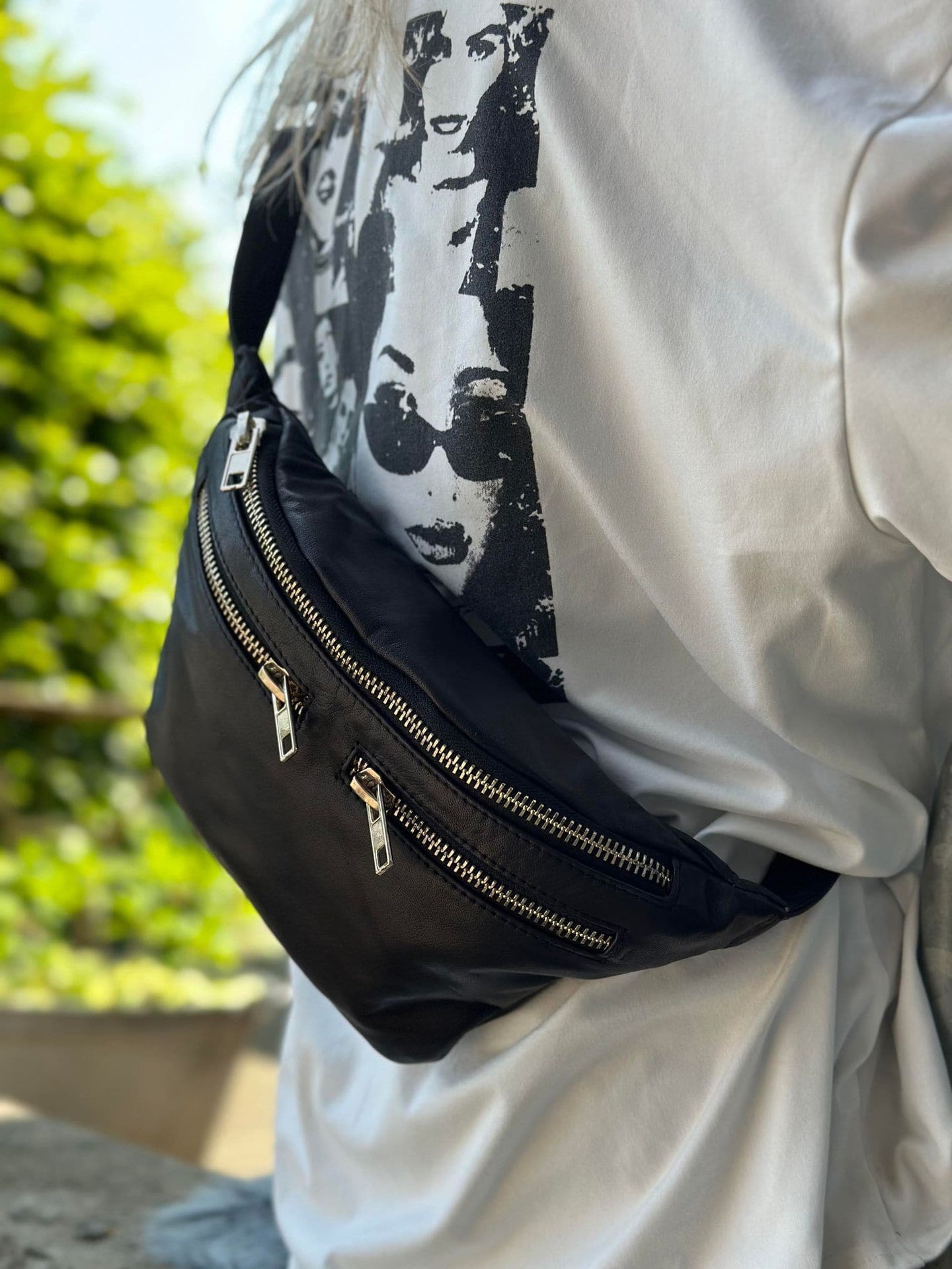 Bumbag SPRING Black - VIAMAJA.DK