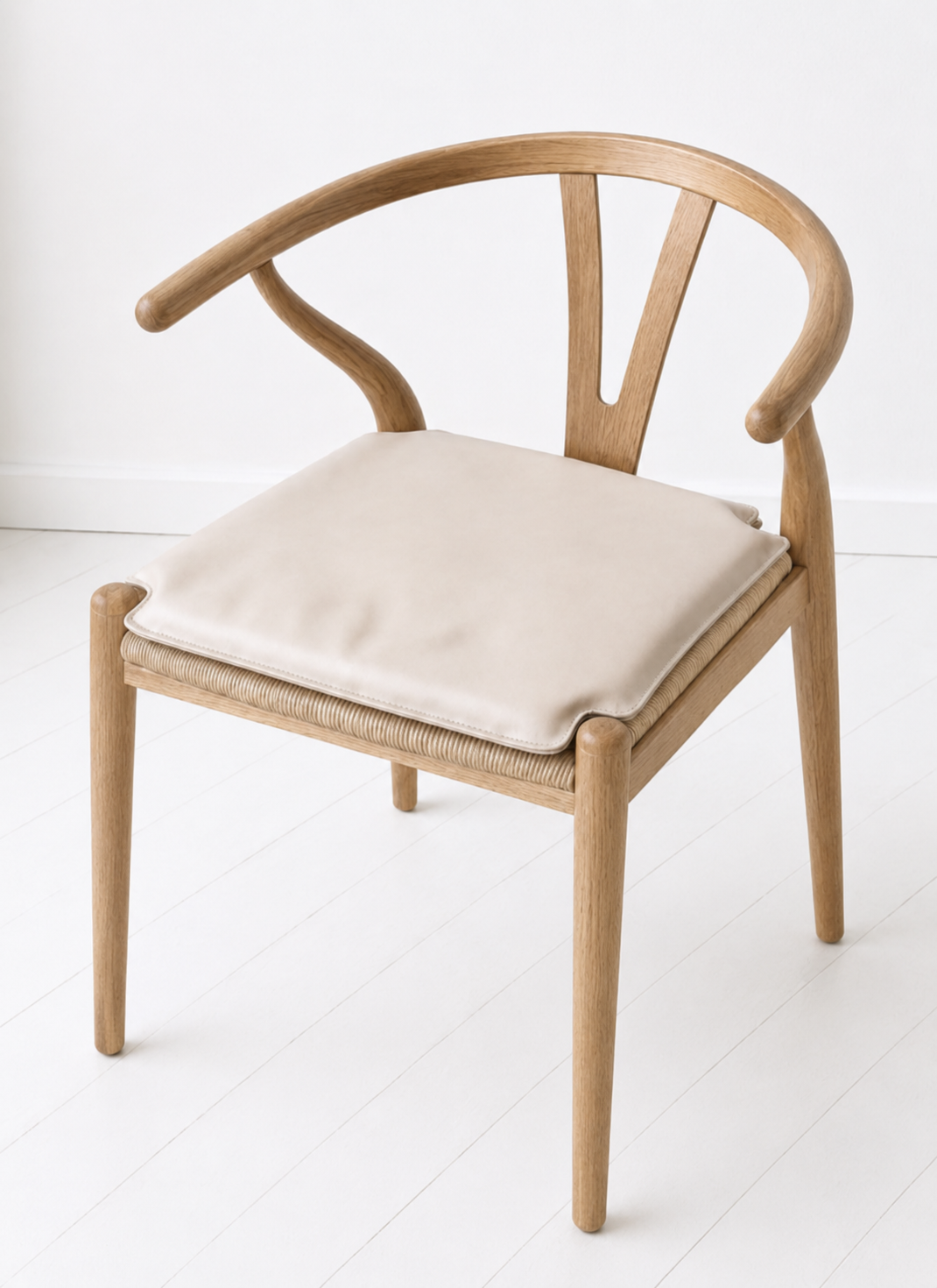 Skinnkudde Beige - Passar till Y-stol