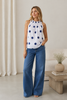Blus topp Lucina - White