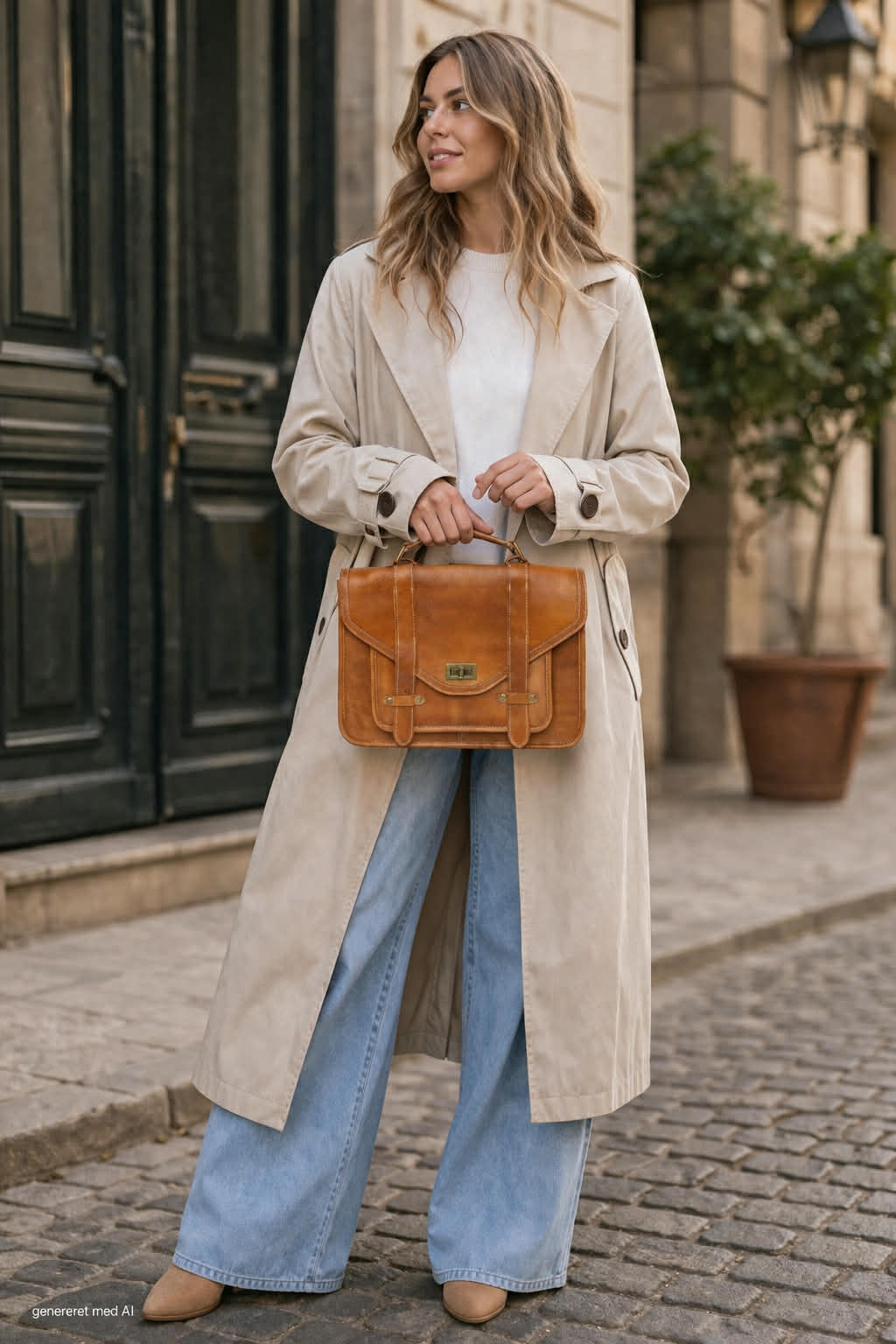 Väska Hallie – Cognac