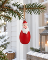 Hänge jultomte - wood