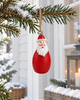 Hänge jultomte - wood