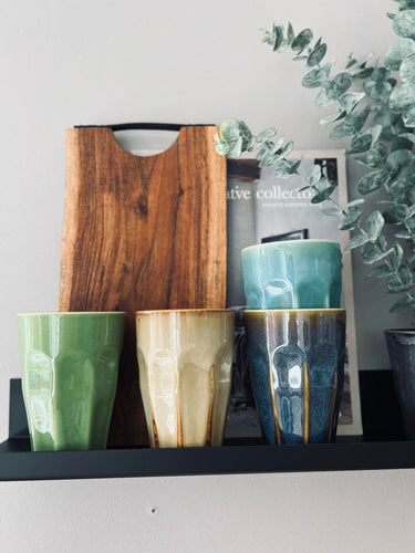 Cafe´ krus i blandet farver - 4 stk BIG SIZE - VIAMAJA.DK