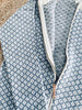 Cardigan i merinoull – Iris blue L