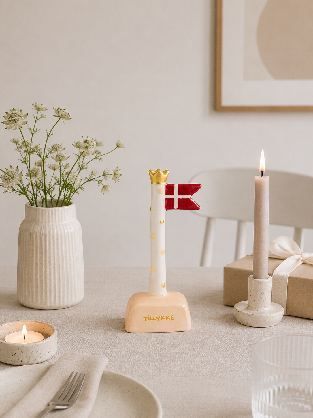 Flagga keramik – 12 cm