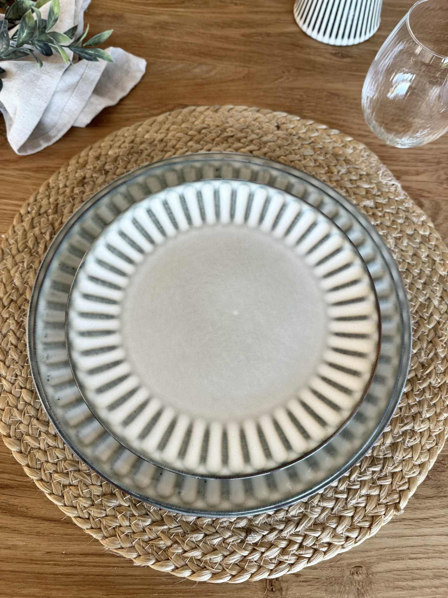 Tallrik VIGA Grå - Flera storlekar