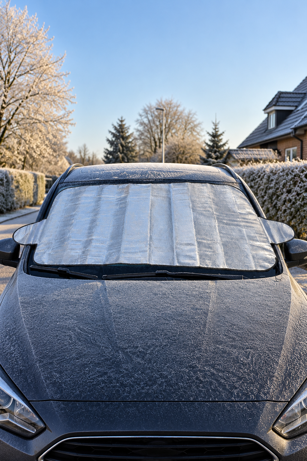 Vindrutetäcke / Sol- och snöskärm