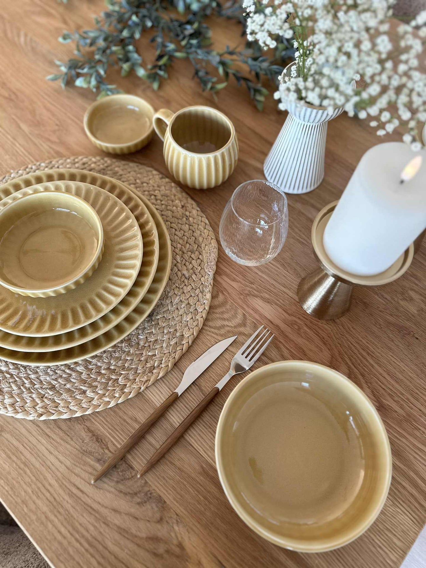 Tallrik VIGA Senap - Flera storlekar