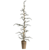 Cederträd med LED-ljus 130 cm - DELUXE