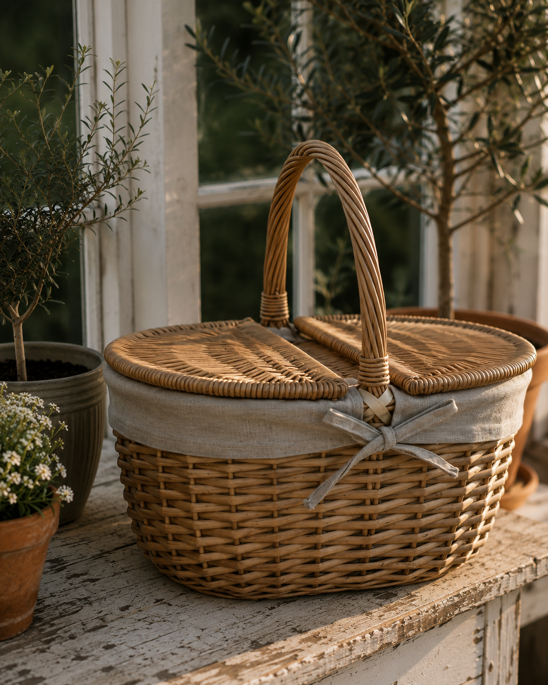Picknickkorg – Oval