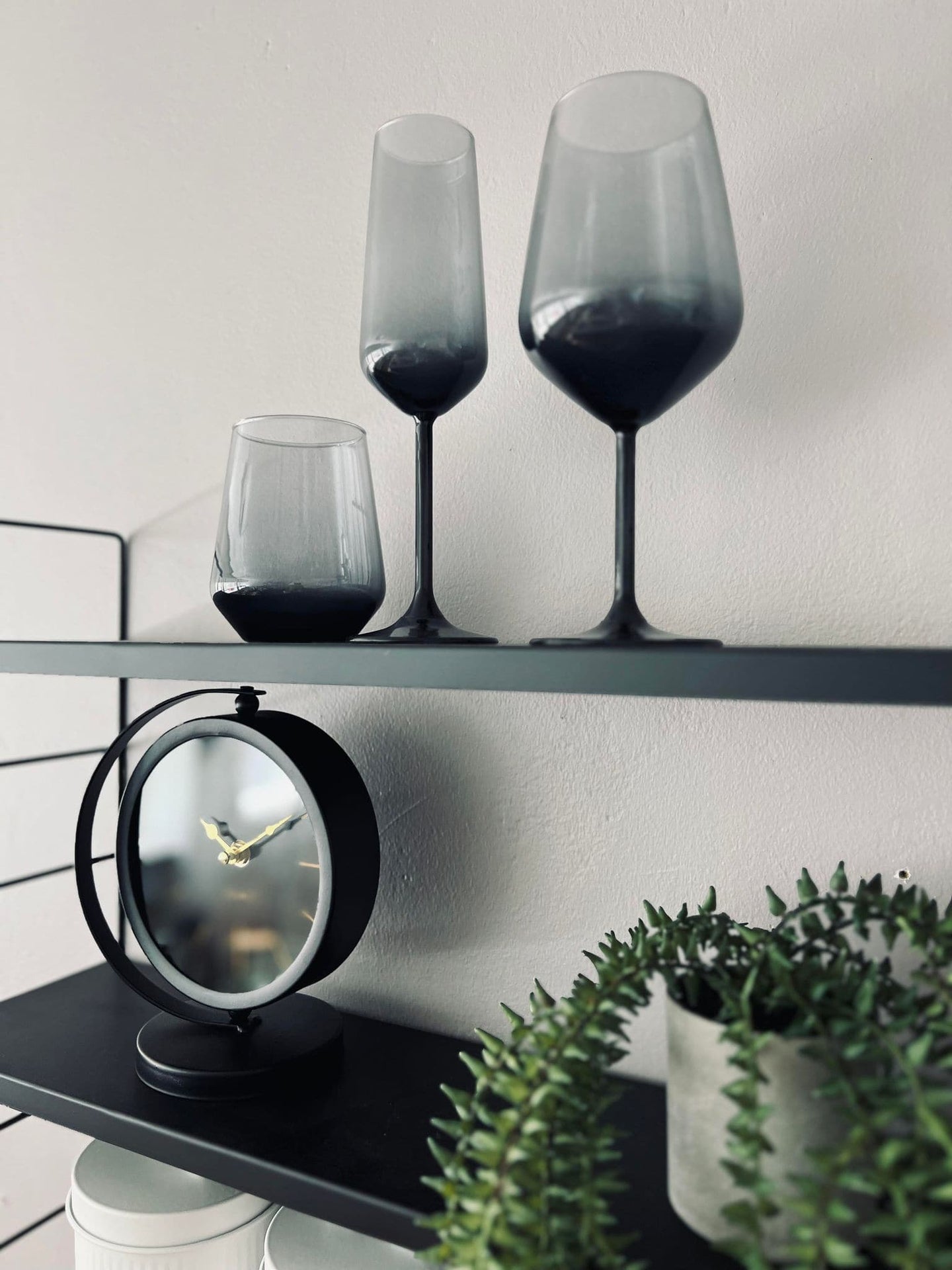 Champagneglas LUX - Røgfarvet 195ml - VIAMAJA.DK