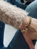 Chunky armband  // Guldbelagt